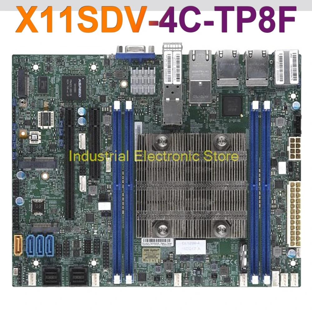 ۸ũ  X11SDV-4C-TP8F  μ D-2123IT, DDR4-2133MHz ÷ ATX 4 * SATA3 Ʈ, ǰ